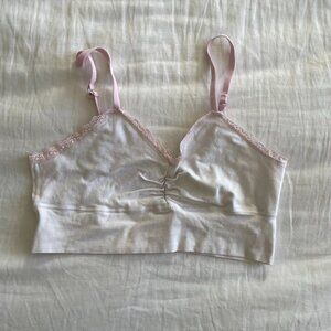 PACT organic cotton Bralette (sz L)